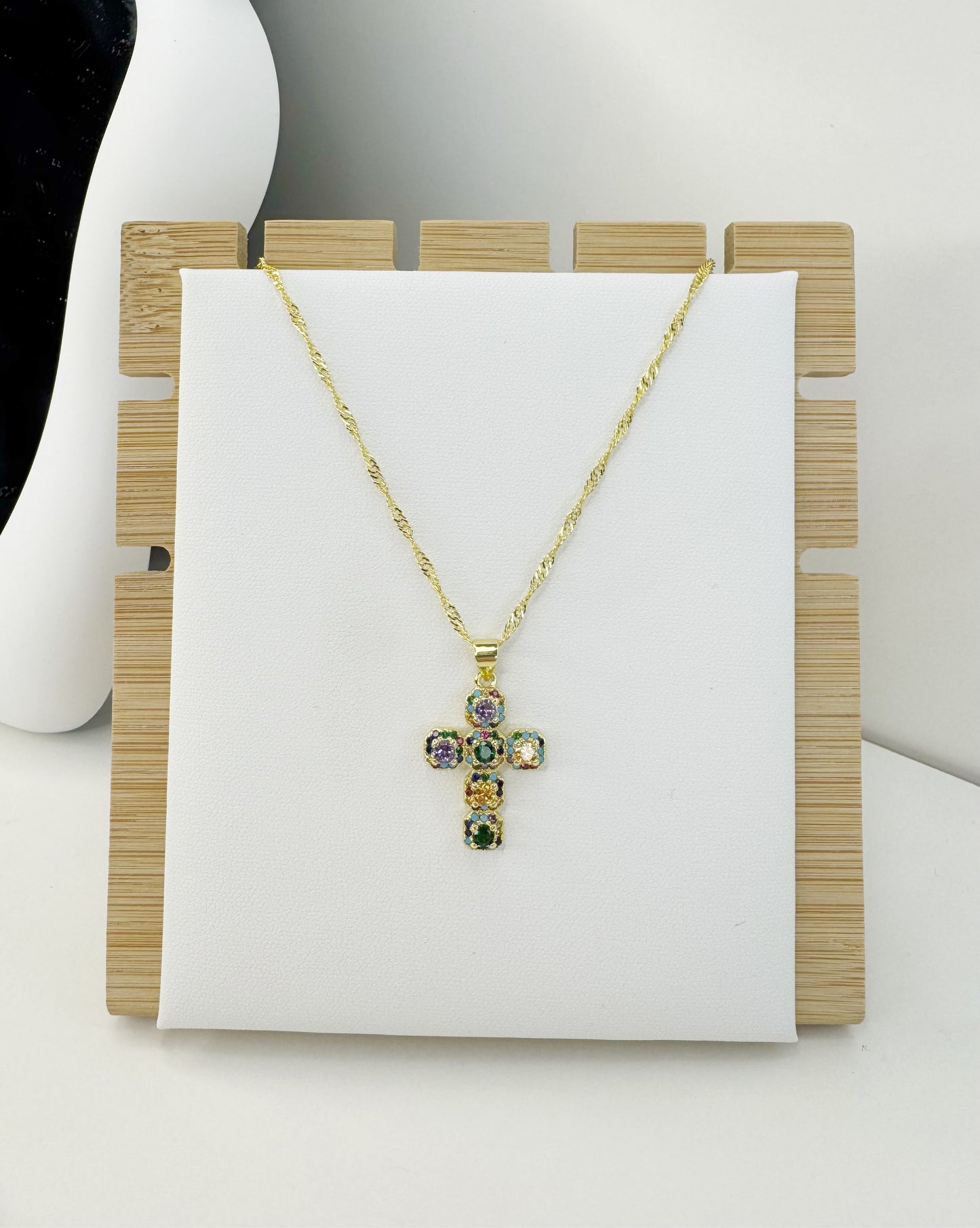 Collar Cruz Colores