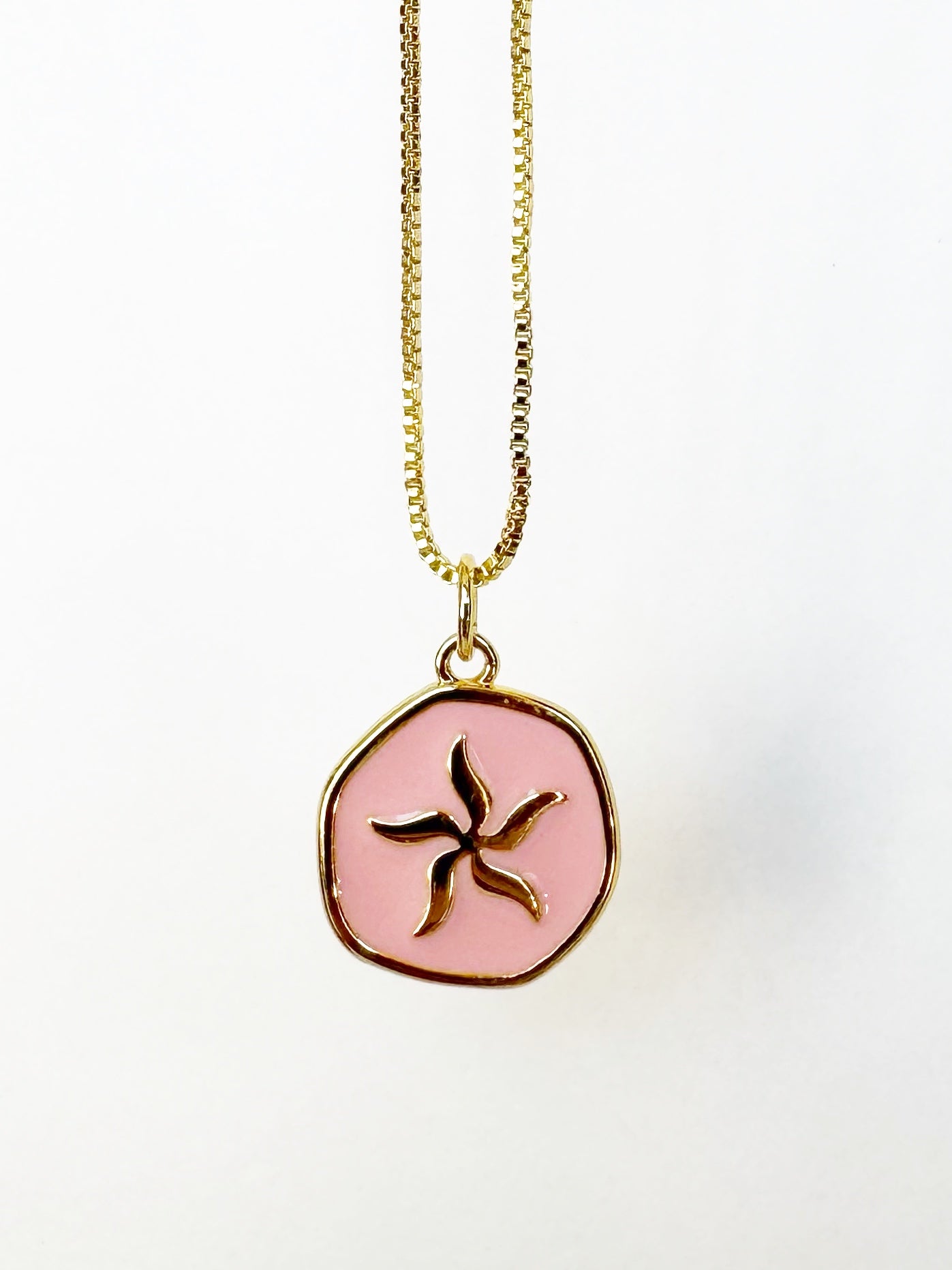 Colgante Estrella Rosa