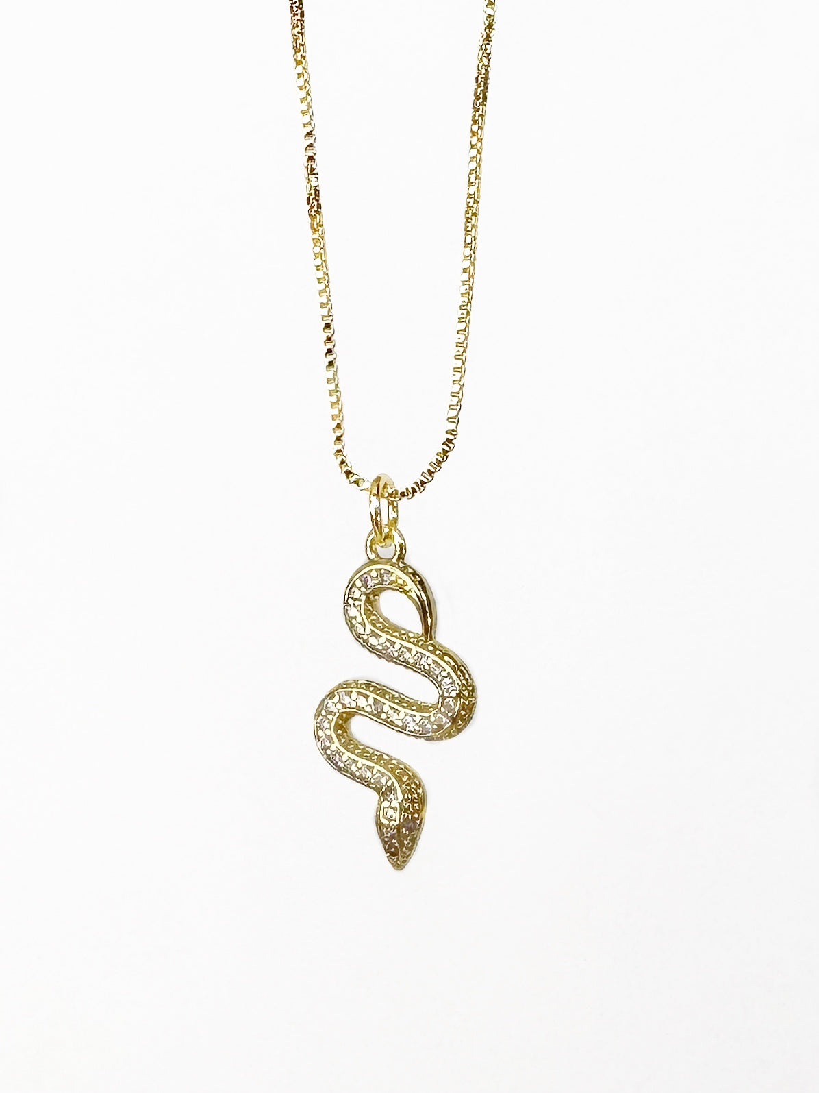 Colgante Serpiente Brillante
