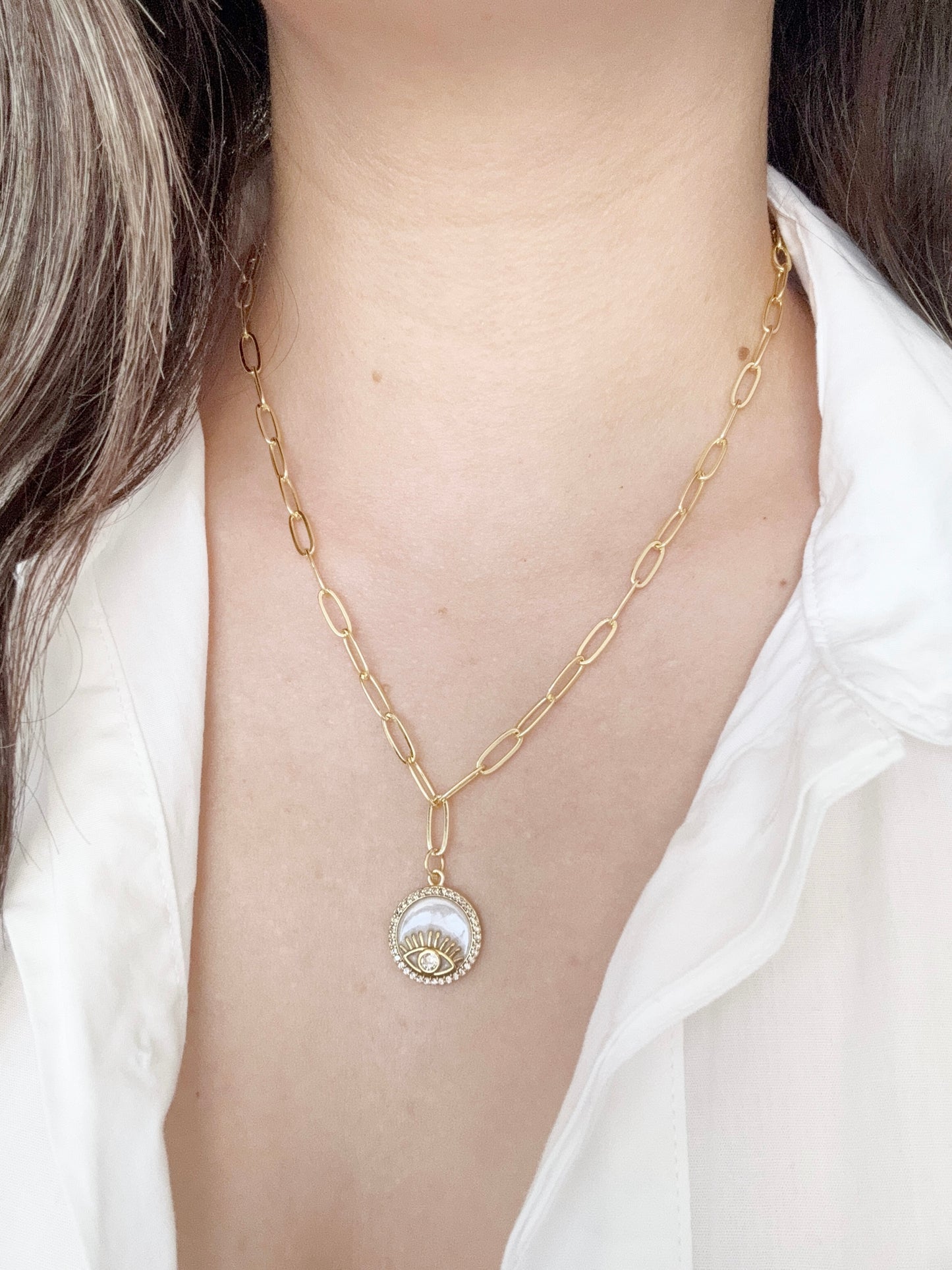 Collar Ojo Turco